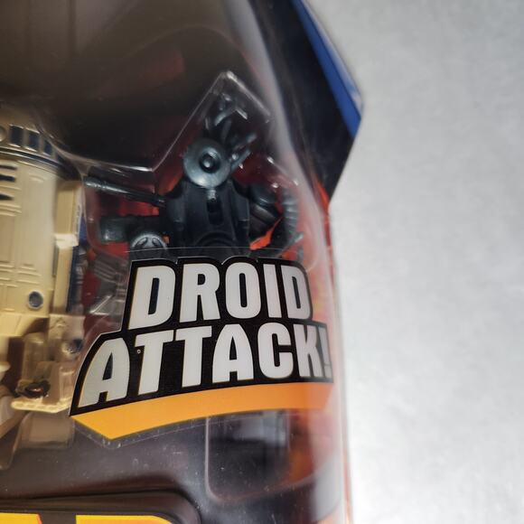 Star Wars Droid Attack R2-D2 Revenge Of The Sith Action Figure Hasbro 2005 New - Picture 3 of 8